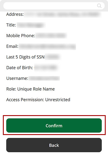 Adding a User Mobile step 11