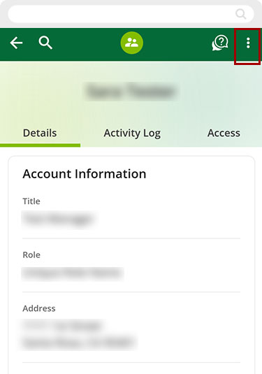 How to delete a User Mobile step 4