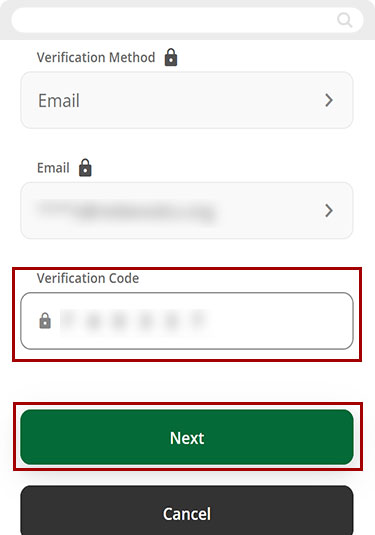 Adding a User Mobile step 6