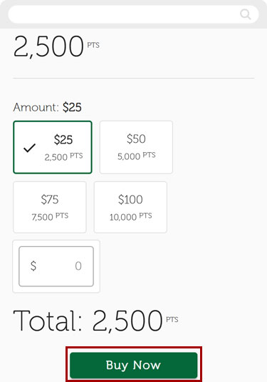 Redwood Rewards redeem cashback mobile step