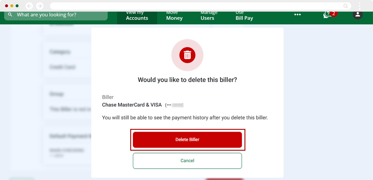 Edit alerts in desktop, step 2