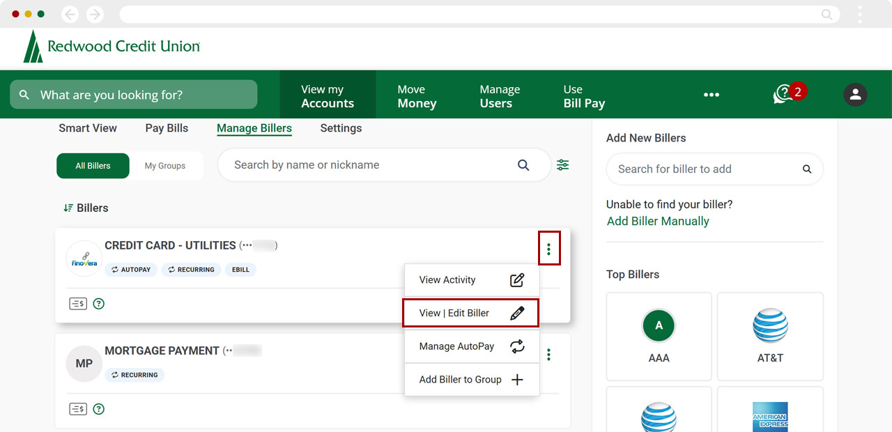 Set up alerts in desktop, step 2