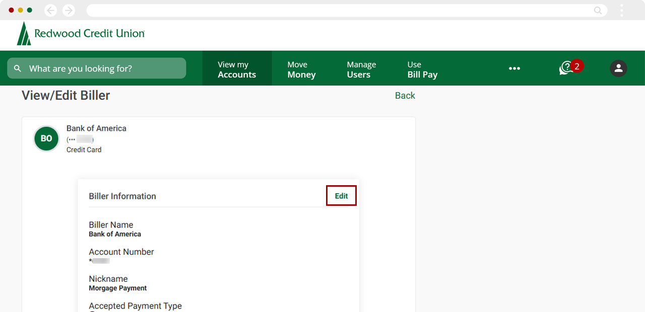 Set up alerts in desktop, step 2