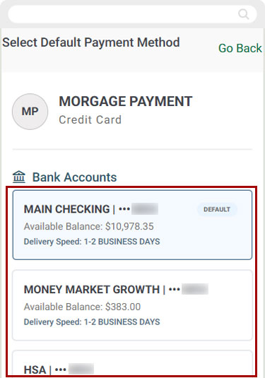 Bill Center: How to Update a Biller mobile step 8