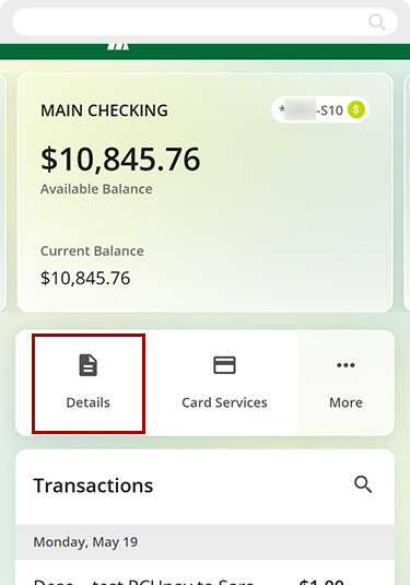 Renaming shares in mobile, step 2