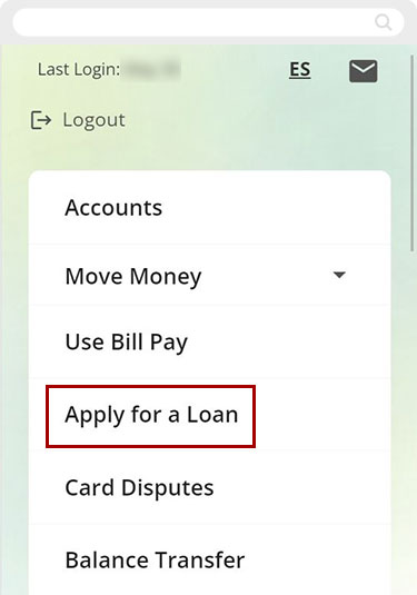 Increase my existing overdraft line of credit mobile step 1