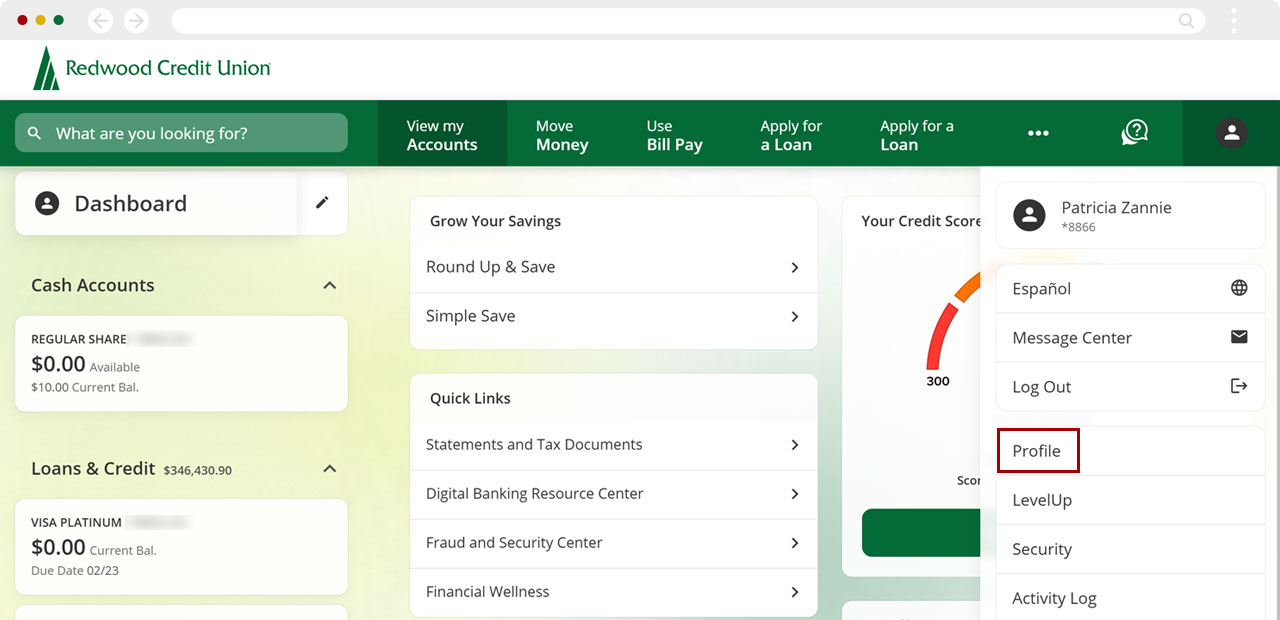 How to opt out of Credit+ desktop step 2
