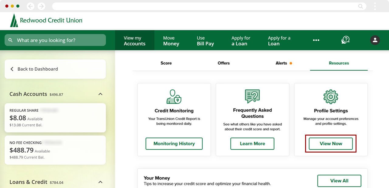 How to opt out of Credit+ desktop step 6