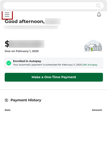 Enabling paperless first mortgage statements in mobile, step 4