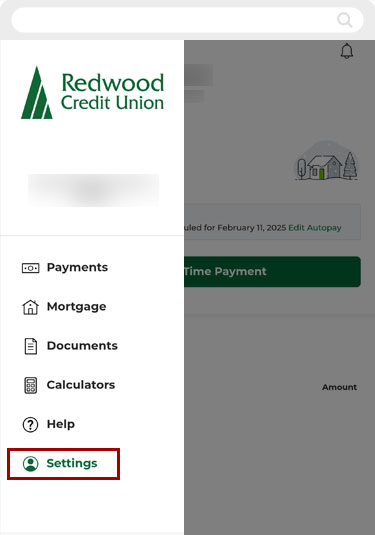 Enabling paperless first mortgage statements in mobile, step 5