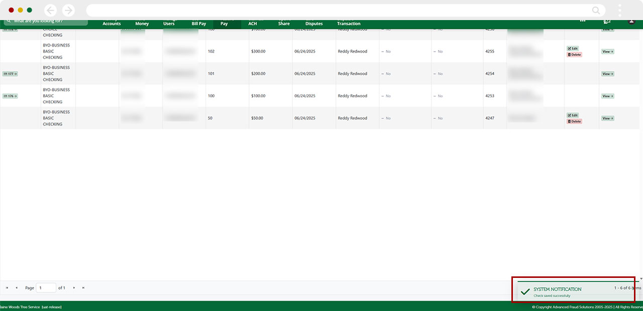 How to edit issued check in desktop, step 5