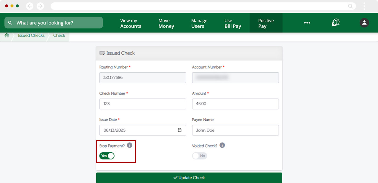 Redeeming redwood rewards in desktop, step 4