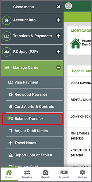 Balance Transfer