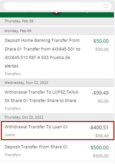 How to conduct a spending analysis with digital banking mobile step 13