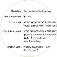 Payment Complete
