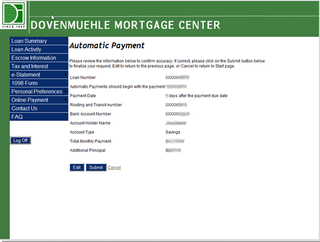 Image Automatic Payment Review Information