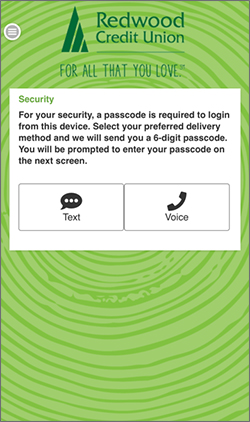 Security Passcode required for new devices.