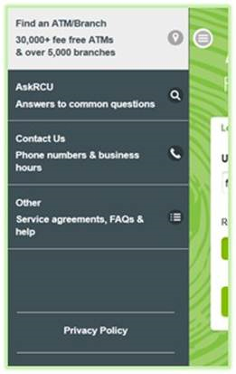 Mobile Slide Out Menu