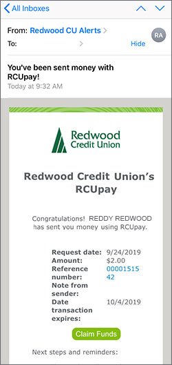 RCUpay Email