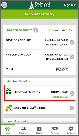 Member Benefits in Mobile