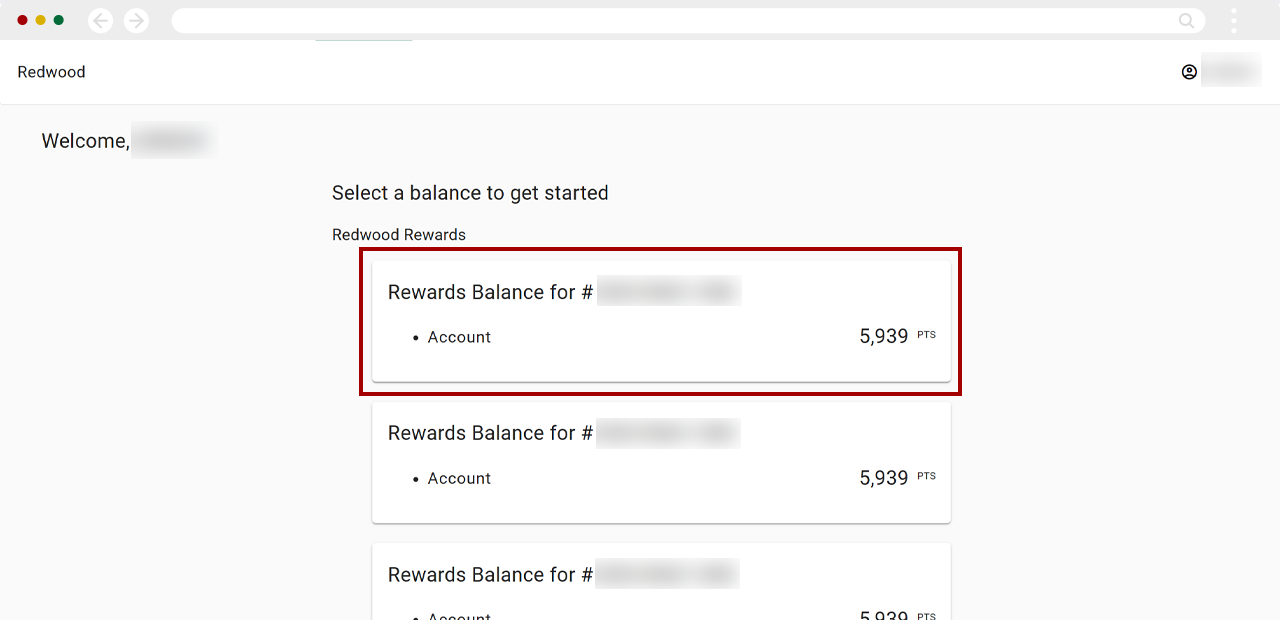 Redwood Rewards desktop step 4