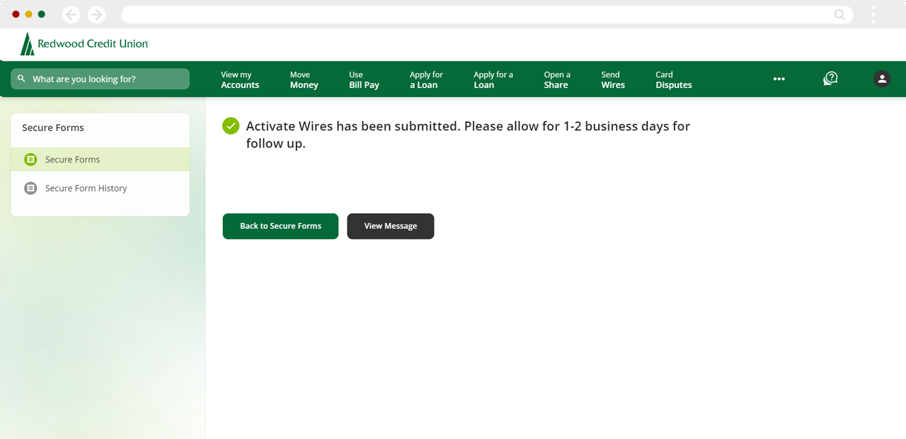 Opening an HSA on desktop, step 5