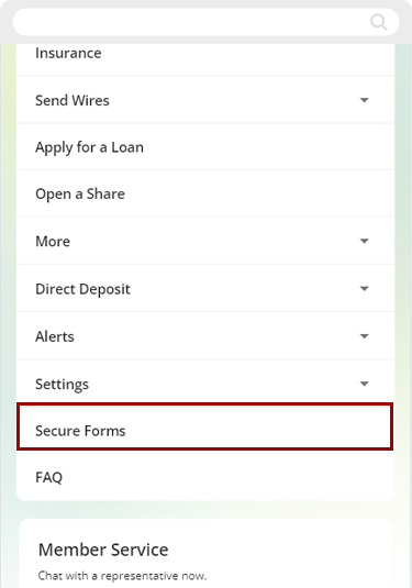 Self-serve wires in mobile, step 2