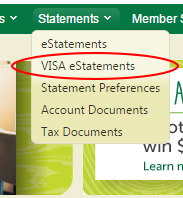 VISA eStatements